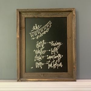 💕2/$20💕Farmhouse Laundry Wall Art